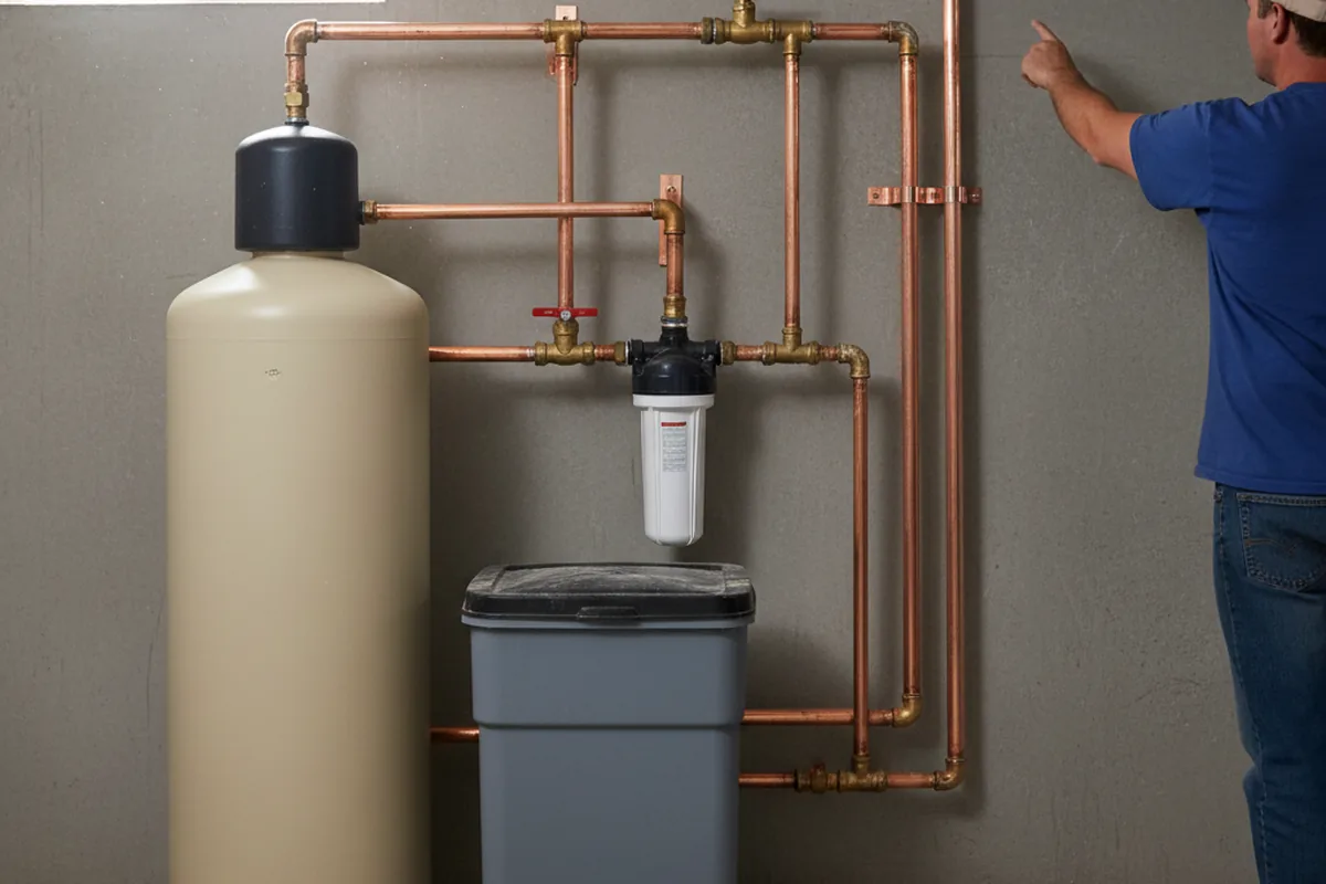Whole-house water treatment system installed in Leiters Ford